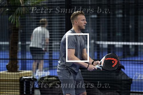 Amsterdam 10 maart 2023
Padel wedstrijd bij Plaza Padel voor het goede doel  Villa Pardoes.
Dirk Kuyt