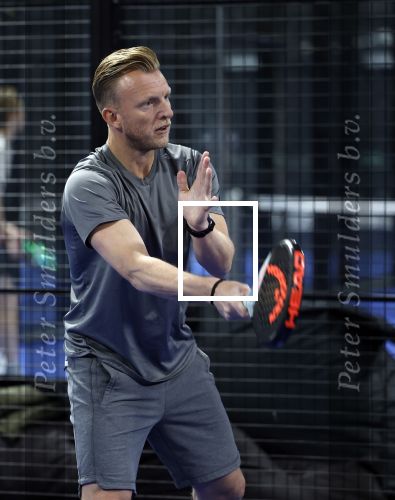 Amsterdam 10 maart 2023
Padel wedstrijd bij Plaza Padel voor het goede doel  Villa Pardoes.
Dirk Kuyt