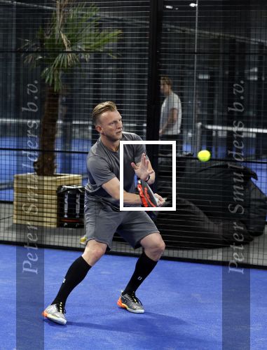 Amsterdam 10 maart 2023
Padel wedstrijd bij Plaza Padel voor het goede doel  Villa Pardoes.
Dirk Kuyt