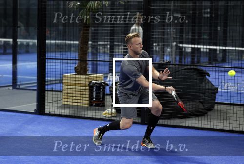 Amsterdam 10 maart 2023
Padel wedstrijd bij Plaza Padel voor het goede doel  Villa Pardoes.
Dirk Kuyt
