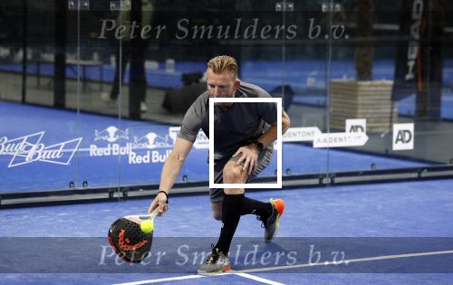 Amsterdam 10 maart 2023
Padel wedstrijd bij Plaza Padel voor het goede doel  Villa Pardoes.
Dirk Kuyt