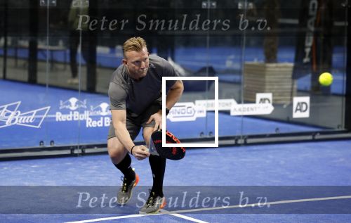 Amsterdam 10 maart 2023
Padel wedstrijd bij Plaza Padel voor het goede doel  Villa Pardoes.
Dirk Kuyt