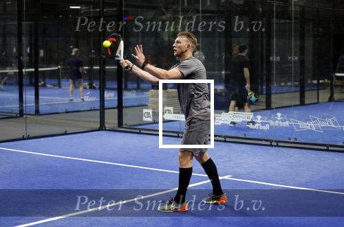 Amsterdam 10 maart 2023
Padel wedstrijd bij Plaza Padel voor het goede doel  Villa Pardoes.
Dirk Kuyt