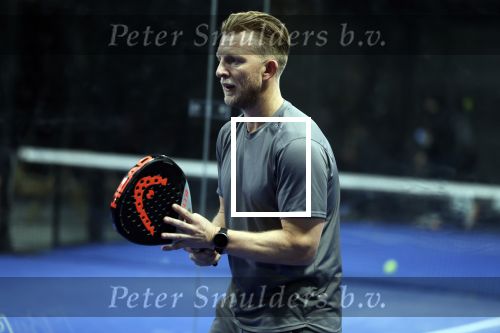 Amsterdam 10 maart 2023
Padel wedstrijd bij Plaza Padel voor het goede doel  Villa Pardoes.
Dirk Kuyt