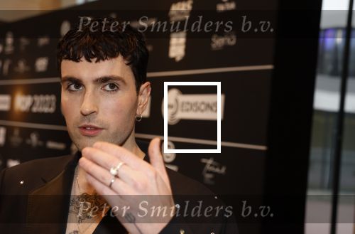 Leusden 6 maart 2023
Uitreiking Edisons in het AFAS theater .
Duncan laurence met zijn partner