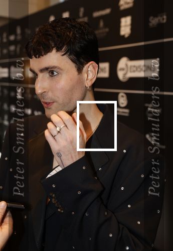 Leusden 6 maart 2023
Uitreiking Edisons in het AFAS theater .
Duncan laurence met zijn partner