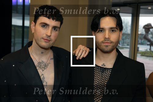 Leusden 6 maart 2023
Uitreiking Edisons in het AFAS theater .
Duncan laurence met zijn partner