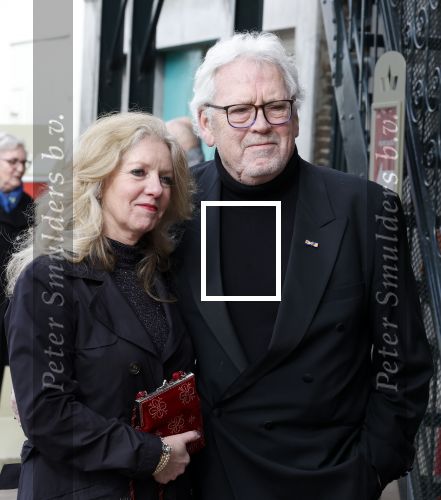 Amsterdam 5 maart 2023
Premiere les Miserables in Carre. Ernst daniel Smid met partner