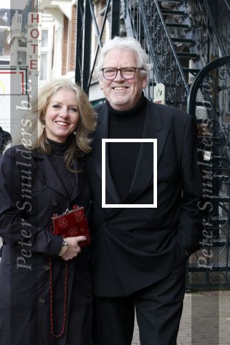 Amsterdam 5 maart 2023
Premiere les Miserables in Carre. Ernst daniel Smid met partner