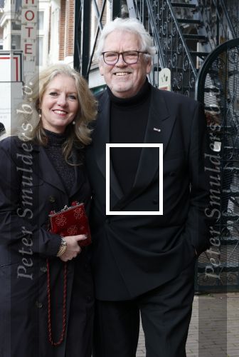 Amsterdam 5 maart 2023
Premiere les Miserables in Carre. Ernst daniel Smid met partner