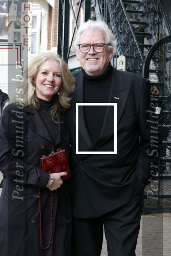 Amsterdam 5 maart 2023
Premiere les Miserables in Carre. Ernst daniel Smid met partner