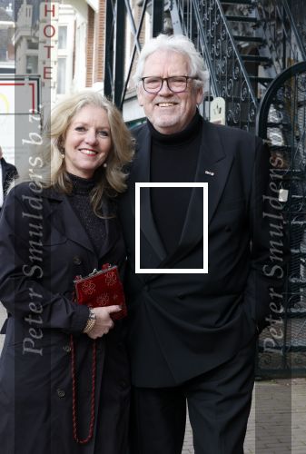Amsterdam 5 maart 2023
Premiere les Miserables in Carre. Ernst daniel Smid met partner