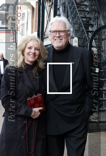 Amsterdam 5 maart 2023
Premiere les Miserables in Carre. Ernst daniel Smid met partner