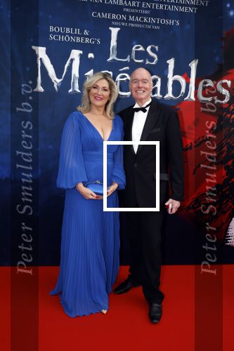 Amsterdam 5 maart 2023
Premiere les Miserables in Carre.
Ferdi Bolland met zijn vrouw Marion