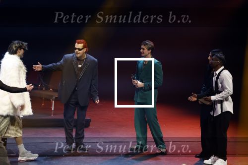 Leusden 6 maart 2023
Uitreiking Edisons in het AFAS theater .
Maan en haar vriend Goldband-zanger Karel Gerlach op de edisons. Goldband is de grote winnaar met m,eerdere edisons