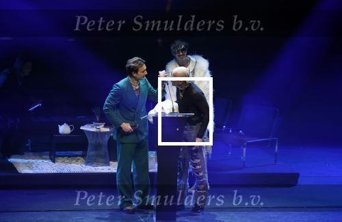 Leusden 6 maart 2023
Uitreiking Edisons in het AFAS theater .
Karel Gerlach van de band Goldband met Maan de Steenwinkel