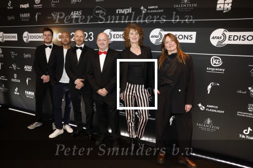 Leusden 6 maart 2023
Uitreiking Edisons in het AFAS theater .
Juryleden Wilbert Mutsaers, Anna Veenstra, Hester Carvalho, Martijn Biemans, Nils Brokerhof, Randall Spann