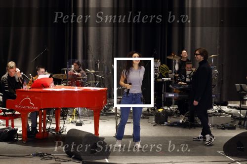 Utrecht 6 maart 2023
Repetities Holland zingt Hazes met aanwezig Jeroen v d Boom Gerard Joling  Waylon Karsu John de Bever Jamai en Samantha Steenwijk.