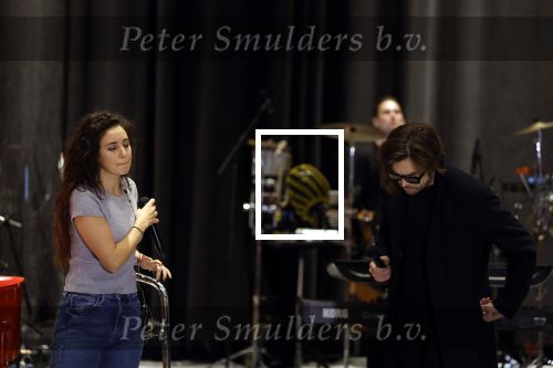 Utrecht 6 maart 2023
Repetities Holland zingt Hazes met aanwezig Jeroen v d Boom Gerard Joling  Waylon Karsu John de Bever Jamai en Samantha Steenwijk.