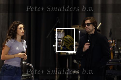 Utrecht 6 maart 2023
Repetities Holland zingt Hazes met aanwezig Jeroen v d Boom Gerard Joling  Waylon Karsu John de Bever Jamai en Samantha Steenwijk.