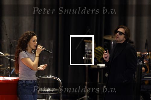 Utrecht 6 maart 2023
Repetities Holland zingt Hazes met aanwezig Jeroen v d Boom Gerard Joling  Waylon Karsu John de Bever Jamai en Samantha Steenwijk.