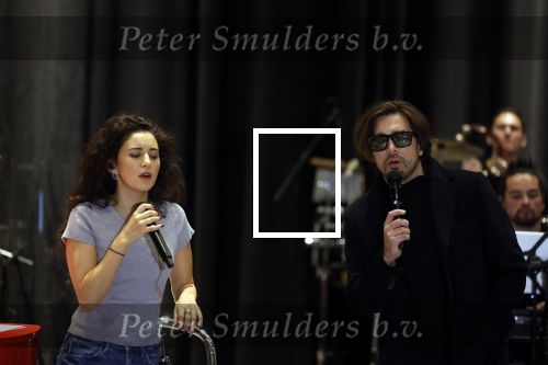 Utrecht 6 maart 2023
Repetities Holland zingt Hazes met aanwezig Jeroen v d Boom Gerard Joling  Waylon Karsu John de Bever Jamai en Samantha Steenwijk.