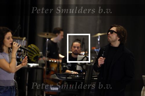 Utrecht 6 maart 2023
Repetities Holland zingt Hazes met aanwezig Jeroen v d Boom Gerard Joling  Waylon Karsu John de Bever Jamai en Samantha Steenwijk.