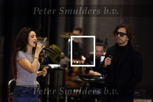 Utrecht 6 maart 2023
Repetities Holland zingt Hazes met aanwezig Jeroen v d Boom Gerard Joling  Waylon Karsu John de Bever Jamai en Samantha Steenwijk.