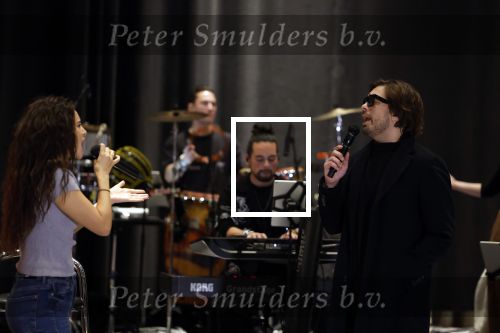 Utrecht 6 maart 2023
Repetities Holland zingt Hazes met aanwezig Jeroen v d Boom Gerard Joling  Waylon Karsu John de Bever Jamai en Samantha Steenwijk.