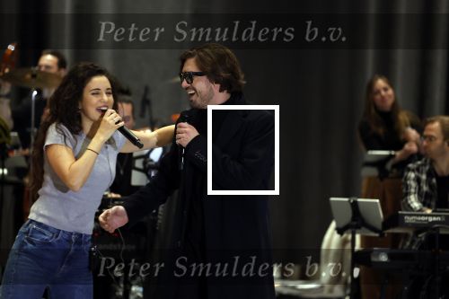 Utrecht 6 maart 2023
Repetities Holland zingt Hazes met aanwezig Jeroen v d Boom Gerard Joling  Waylon Karsu John de Bever Jamai en Samantha Steenwijk.
