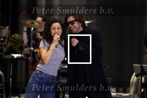 Utrecht 6 maart 2023
Repetities Holland zingt Hazes met aanwezig Jeroen v d Boom Gerard Joling  Waylon Karsu John de Bever Jamai en Samantha Steenwijk.