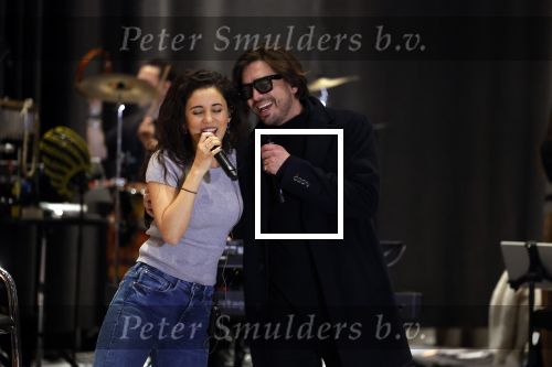 Utrecht 6 maart 2023
Repetities Holland zingt Hazes met aanwezig Jeroen v d Boom Gerard Joling  Waylon Karsu John de Bever Jamai en Samantha Steenwijk.
