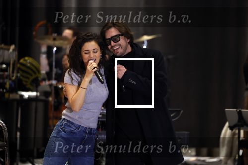 Utrecht 6 maart 2023
Repetities Holland zingt Hazes met aanwezig Jeroen v d Boom Gerard Joling  Waylon Karsu John de Bever Jamai en Samantha Steenwijk.