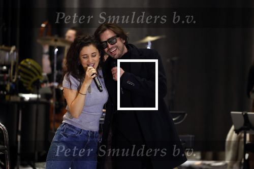 Utrecht 6 maart 2023
Repetities Holland zingt Hazes met aanwezig Jeroen v d Boom Gerard Joling  Waylon Karsu John de Bever Jamai en Samantha Steenwijk.