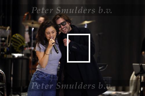 Utrecht 6 maart 2023
Repetities Holland zingt Hazes met aanwezig Jeroen v d Boom Gerard Joling  Waylon Karsu John de Bever Jamai en Samantha Steenwijk.