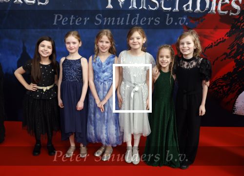 Amsterdam 5 maart 2023
Premiere les Miserables in Carre.
Kinder Cast Les Miserables (meisjes)