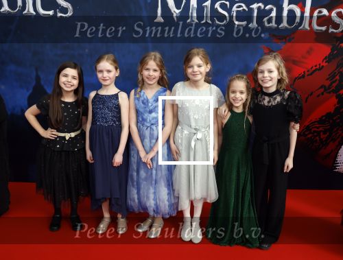 Amsterdam 5 maart 2023
Premiere les Miserables in Carre.
Kinder Cast Les Miserables (meisjes)