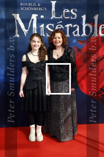 Amsterdam 5 maart 2023
Premiere les Miserables in Carre.
Maaike Widdershoven met haar dochter Noa Staakman