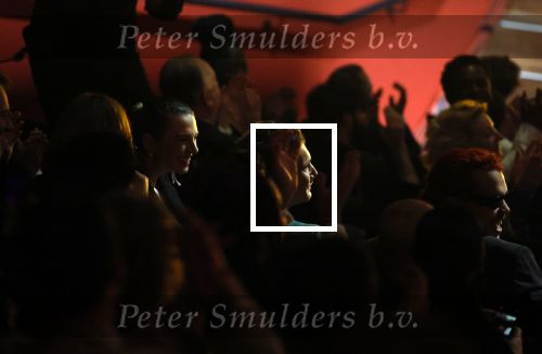 Leusden 6 maart 2023
Uitreiking Edisons in het AFAS theater .
Maan en haar vriend Goldband-zanger Karel Gerlach op de edisons. Goldband is de grote winnaar met m,eerdere edisons