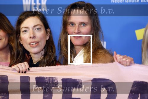 Amsterdam 10 maart 2023
Boekenbal 2023 in de schouwburg van Amsterdam.
Maartje Wortel met vriendin Femke Heemskerk