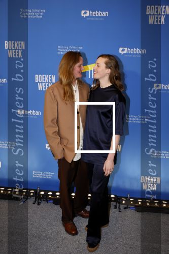 Amsterdam 10 maart 2023
Boekenbal 2023 in de schouwburg van Amsterdam.
Maartje Wortel met vriendin Femke Heemskerk