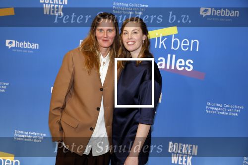 Amsterdam 10 maart 2023
Boekenbal 2023 in de schouwburg van Amsterdam.
Maartje Wortel met vriendin Femke Heemskerk