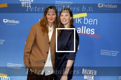 Amsterdam 10 maart 2023
Boekenbal 2023 in de schouwburg van Amsterdam.
Maartje Wortel met vriendin Femke Heemskerk
