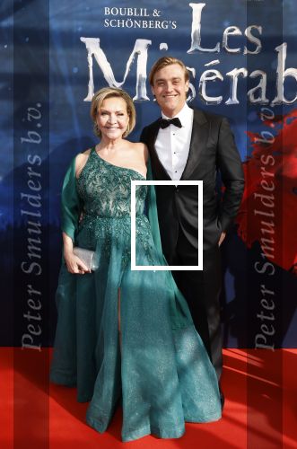 Amsterdam 5 maart 2023
Premiere les Miserables in Carre.
Mariska v Kolck met zoon