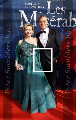 Amsterdam 5 maart 2023
Premiere les Miserables in Carre.
Mariska v Kolck met zoon