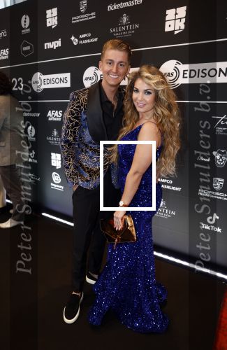 Leusden 6 maart 2023
Uitreiking Edisons in het AFAS theater .
Mart Hoogkamer kwam met zijn vriendin . Mart won een edison voor beste Nederlandse song