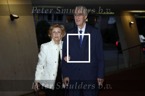 Apeldoorn 15 februari 2023
Prinses Margriet viert haar 80e verjaardag in Orpheus.
Martin Schroder met zijn vrouw