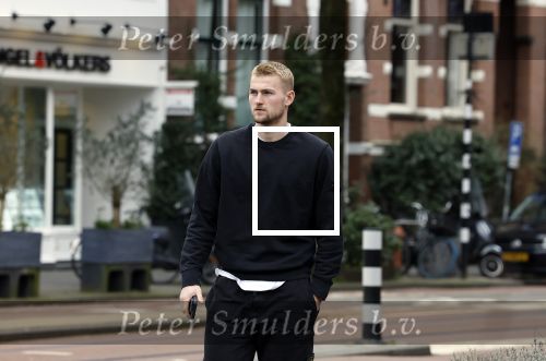 Amsterdam 20 februari 2023
Matthijs de Ligt en zijn broer in Amsterdam zuid.