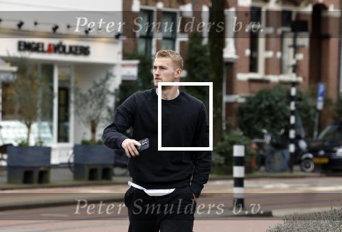 Amsterdam 20 februari 2023
Matthijs de Ligt en zijn broer in Amsterdam zuid.