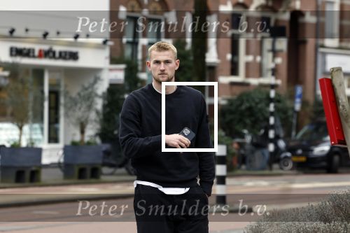 Amsterdam 20 februari 2023
Matthijs de Ligt en zijn broer in Amsterdam zuid.